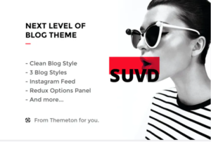 SUVAD - Personal Blog PSD Template |Srmehranclub