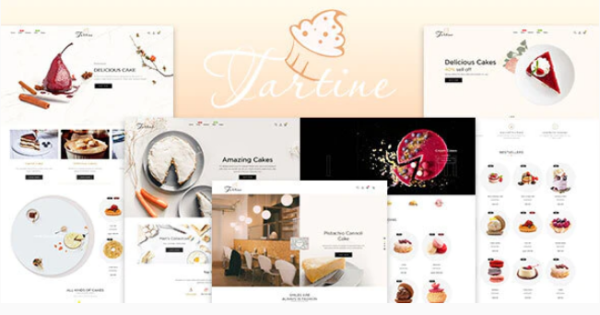 Tartine - Cake & Bakery Responsive Shopify Theme | Srmehranclub.com