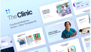 The Clinic - Health & Medical Elementor Template Kit | Srmehranclub