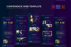 The Conferences | PSD Web Template | Srmehranclub.com
