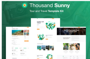 Thousand Sunny - Travel Elementor Kit| Srmehranclub