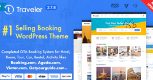 Travel Booking WordPress Theme 3.1.2.1