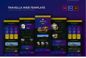 Travella | PSD Web Template | Srmehranclub.com