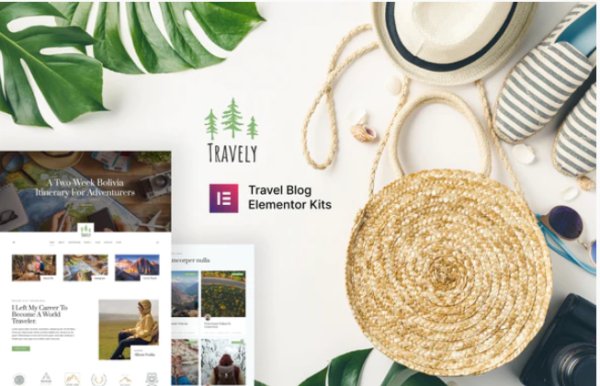 Travely - Travel Blog Template Kit | Srmehranclub