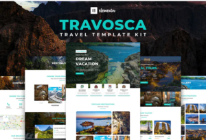 Travosca - Travel Elementor Template Kit | Srmehranclub