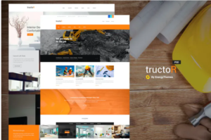 Tructor - Construction PSD Template | Srmehranclub