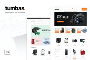 Tumbas - eCommerce PSD Template | Srmehranclub.com