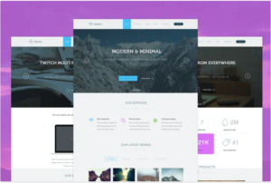 Twitch - Corporate PSD Template | Srmehranclub