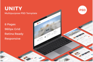 Unity - Multipurpose PSD Template |Srmehranclub