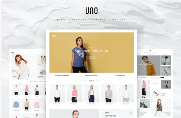UNO - A Multipurpose Shop PSD Template | Srmehranclub