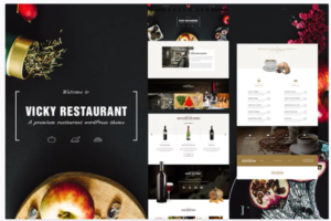 Vicky - Restaurant PSD Template | Srmehranclub