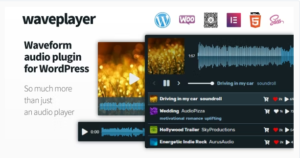 WavePlayer - Waveform Audio Player for WordPress and WooCommerce 3.7.1 - Srmehranclub
