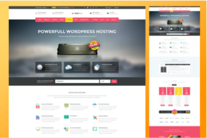 Web Hosting PSD Template| Srmehranclub.com