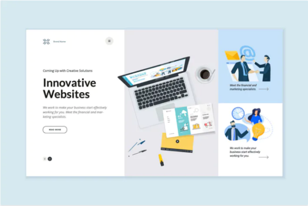 Website PSD Template Design | Srmehranclub.com
