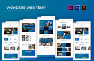 Wondere | PSD Web Template | Srmehranclub
