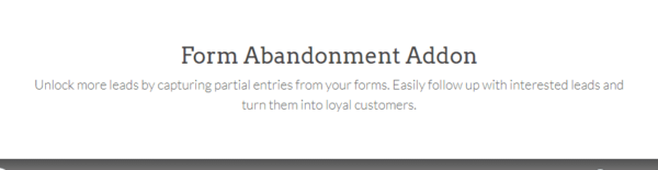 WPForms Form Abandonment Addon 1.9.0