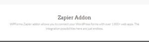 WPForms Zapier Addon 1.4.0