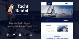 Yacht and Boat Rental Service WordPress Theme 1.2