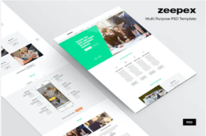 Zeepex – Portfolio PSD Website Template | Srmehranclub.com