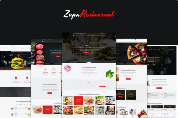 ZupaRestaurant – Restaurant PSD Template | Srmehranclub.com