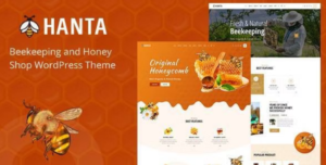 Hanta – Beekeeping & Honey Shop Elementor Template Kit