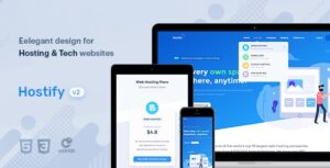 Hostify Hosting HTML & WHMCS Template