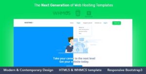 Hostino – WHMCS Web Hosting Template