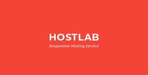 HostLab – Responsive Hosting Service With WHMCS Template