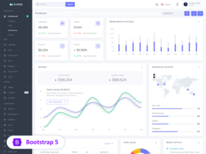 Hyper – Admin & Dashboard Template (Dark / Light)