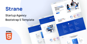 Strane – Startup Agency Bootstrap 5 Template