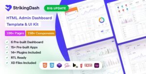 StrikingDash HTML Admin Dashboard Template