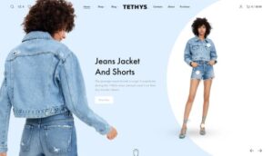 Tethys – eCommerce Fashion and Minimalism Template Download