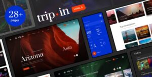 Tripin – Tour & Travel Agency Template