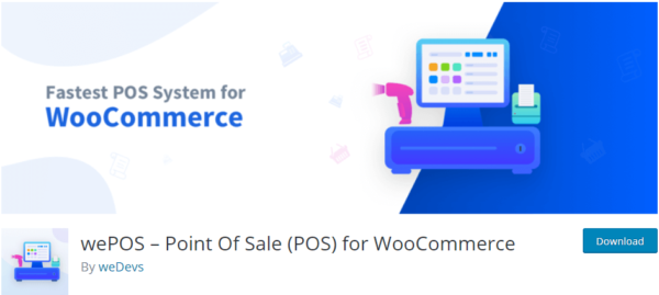 wePOS – Point Of Sale (POS) for WooCommerce