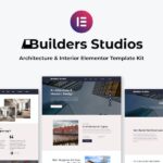 5Builders Studios - Architecture & Interior Elementor Template Kit