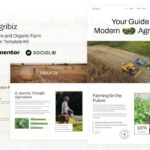 Agribiz - Agriculture & Organic Farm Elementor Template Kit