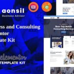 Aonsil - Business & Consulting Elementor Template Kit