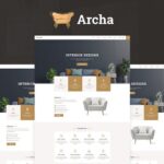 Archa - Interior Design & Architecture Elementor Template Kit