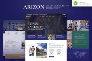 Arizon ? College & University Elementor Template Kit
