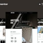 Arstech - Architecture Elementor Pro Full Site Template Kit