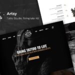 Artsy - Tattoo Studio Elementor Template Kit