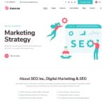 Aseona | SEO Digital Marketing Elementor Template Kit