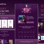 AstralVue - Astrology & Horoscope Elementor Template Kit