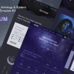 Astrum - Horoscope Astrology & Esoteric Magic Elementor Template Kit