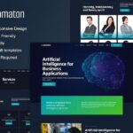 Automaton - Artificial Intelligence & Technology Services Elementor Template Kit