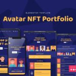 Avatar - NFT Portfolio Elementor Template Kit