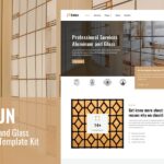 Babun - Aluminum and Glass Installation and Repair Services Elementor Template Kit