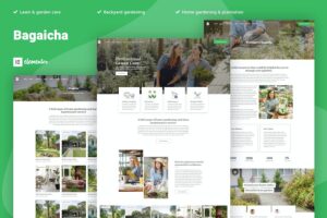 Bagaicha - Landscape & Gardening Elementor Template Kit