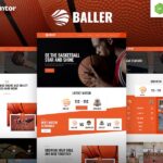 Baller ? Basketball Team & Sports Club Elementor Template Kit