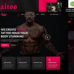 Baltoo ? Tattoo Studio and Artist Elementor Template Kit
